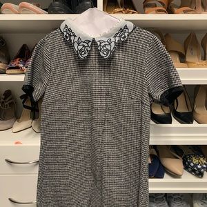 Shein Flower neck dress